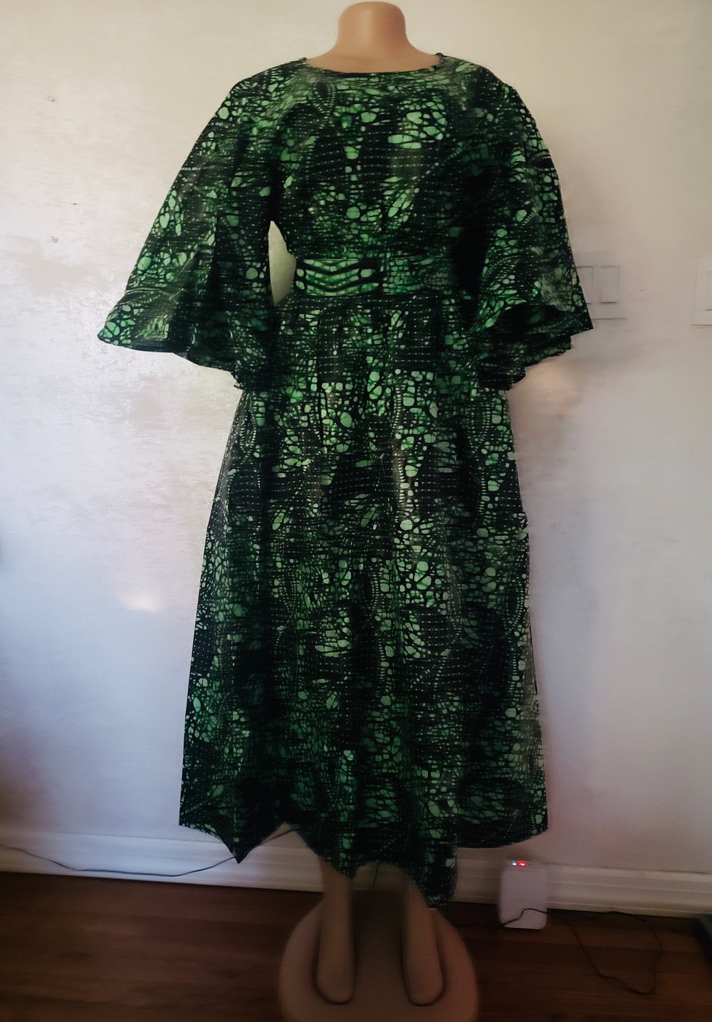 Image of Evergreen Midi Dress/one size