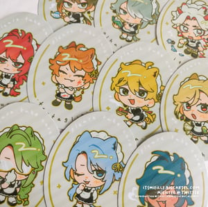 Image of [GENSHIN] Maid Diecut Stickers