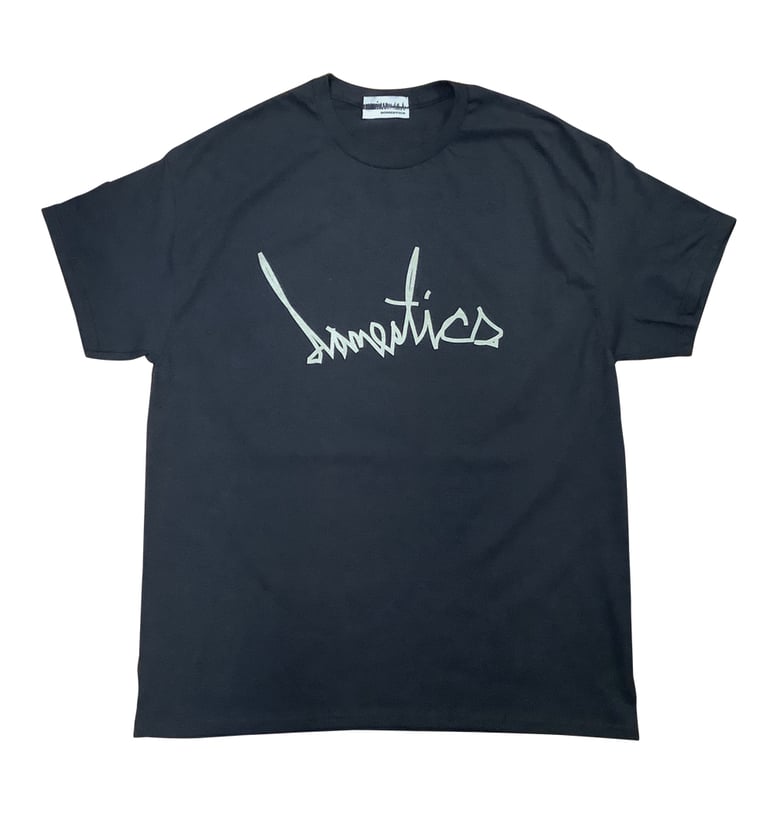 Image of DOMEstics. Scribble T-shirt (black)