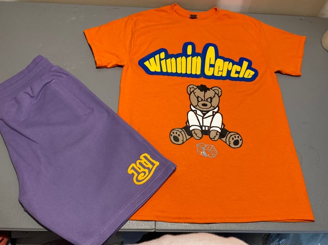 Hustle Bear short set