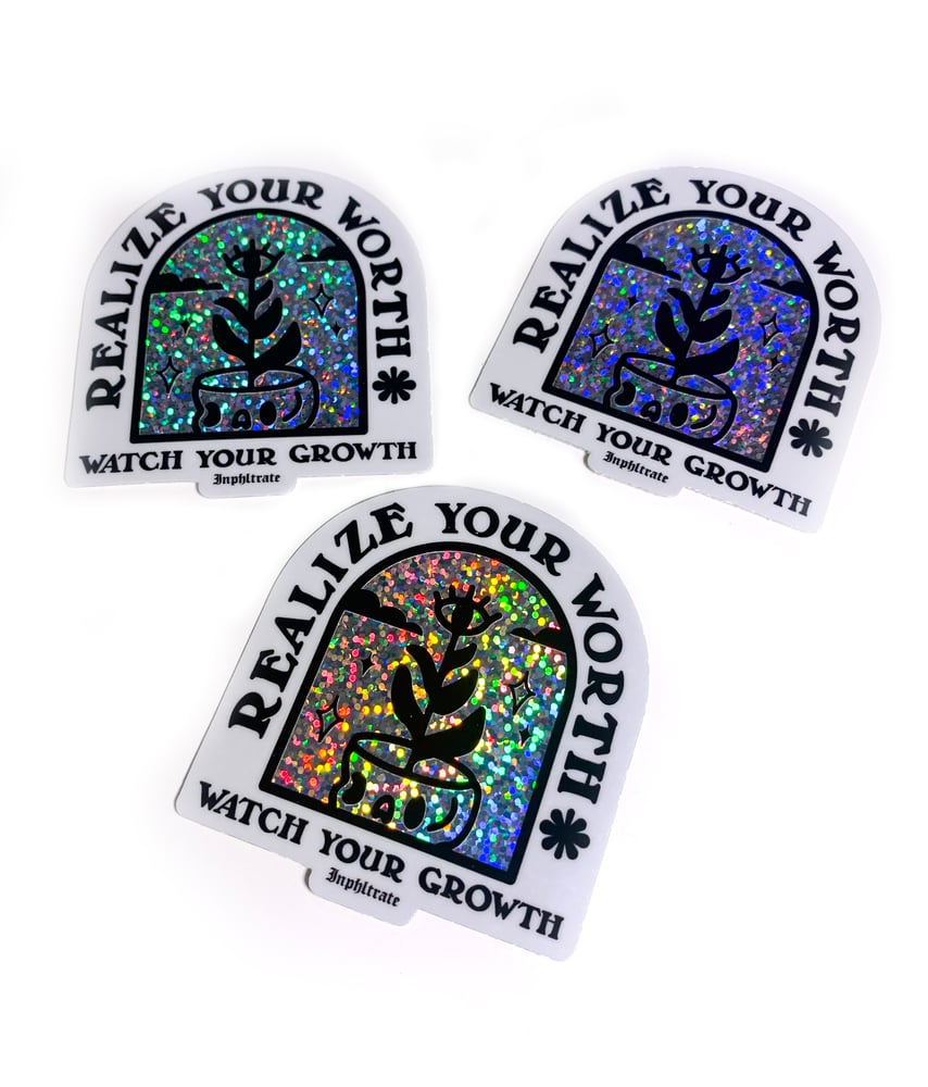 Image of Realize Your Worth Sticker Pack