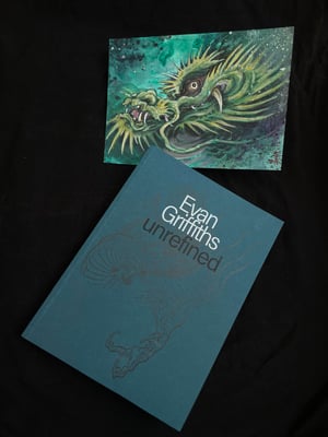 Image of Evan Griffiths: Original painting & signed book 2
