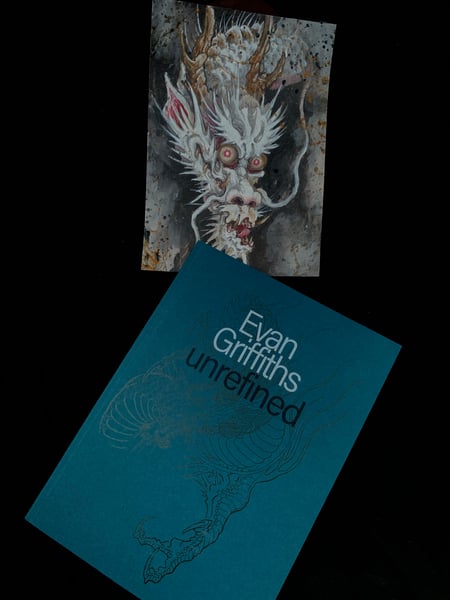Image of Evan Griffiths: Original painting & signed book 3