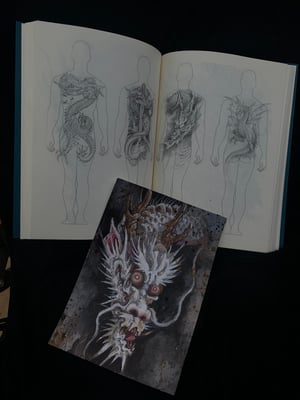 Image of Evan Griffiths: Original painting & signed book 3