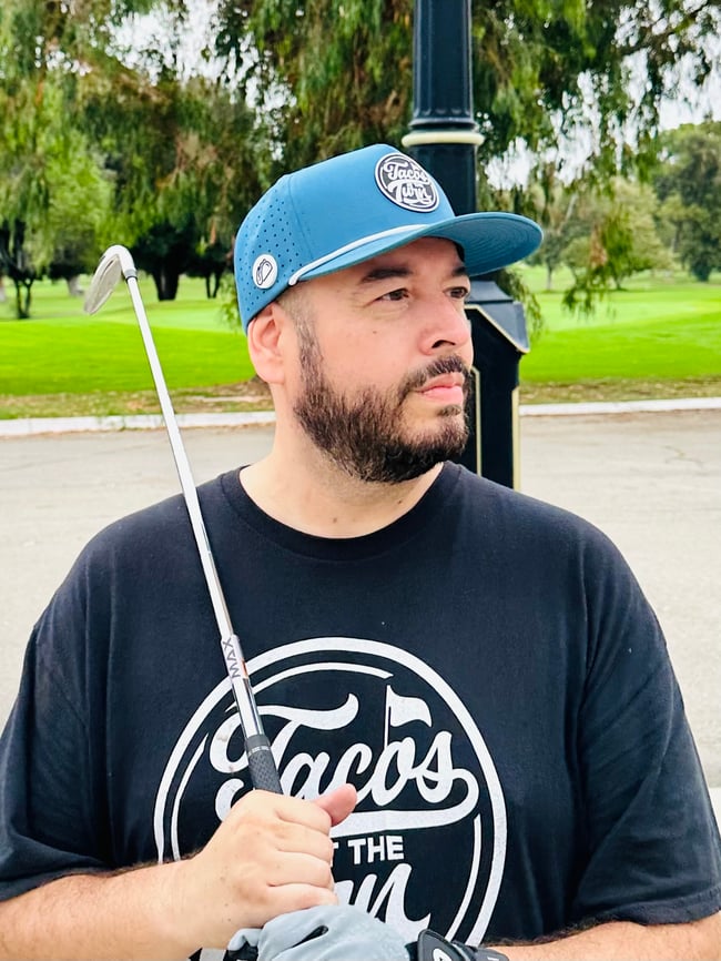 MAXIMO Golf Utility Hat - Navy Teal