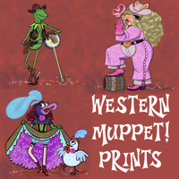 Western Muppets Prints
