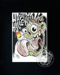 "Happy Halloween"  ink original