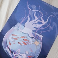 Image of A4 Jelly Fishbowl Print