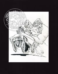 "Gasser Gorilla" ink original