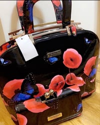 Image of Floral tote bag and purse