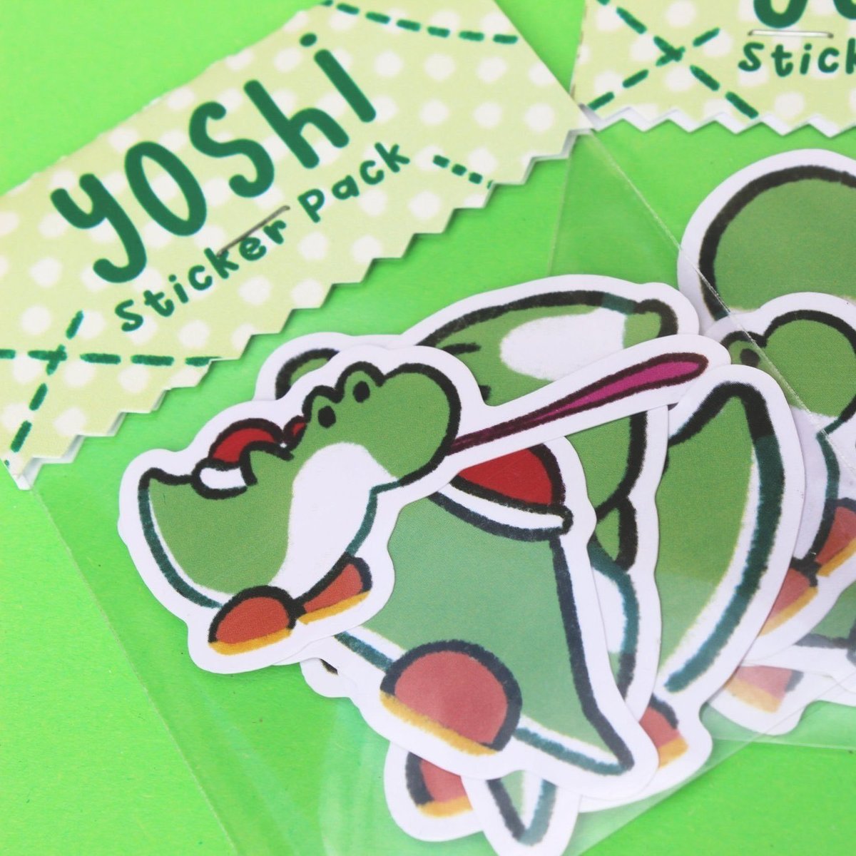 Yoshi Stickers