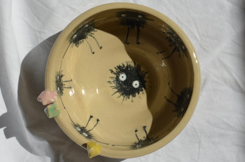 Image of susuwatari soot sprites bowl