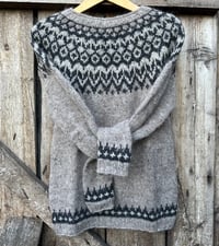 Image 2 of Riddari - Icelandic wool sweater - Oatmeal heather - Ready to ship