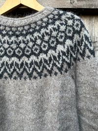 Image 1 of Riddari - Icelandic wool sweater - Oatmeal heather - Ready to ship