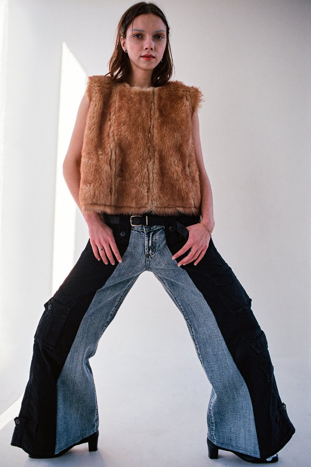 Image of RECONSTRUCTED PANTS 13