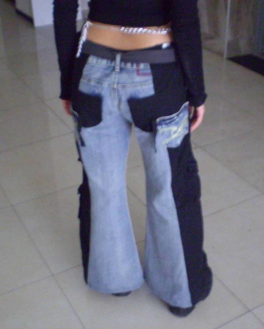 Image of RECONSTRUCTED PANTS 13