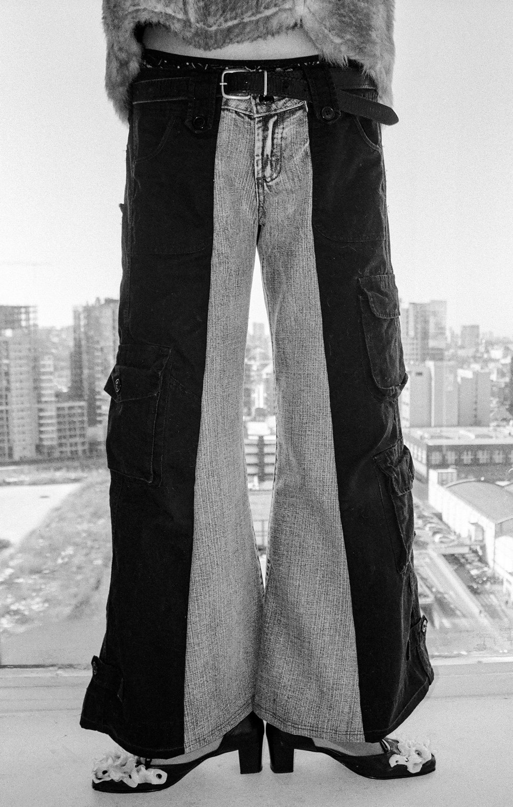 Image of RECONSTRUCTED PANTS 13