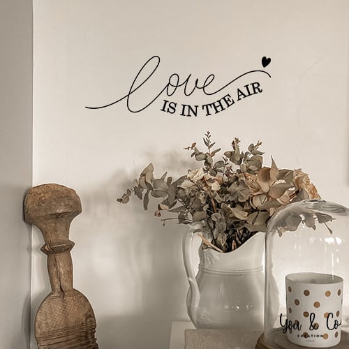 Image of Sticker "Love IS IN THE AIR"
