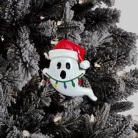 Image of Set of 10 Christmas Ghost Ornaments