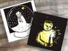 Candlelight/Snowman and Star Greeting Card combination packs