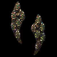 Image 2 of DREAM GLITTER / SAMURAI TSUKI Earring - Peacock 