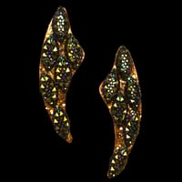 Image 2 of DREAM GLITTER / SAMURAI TSUKI Earring - Dark Rainbow