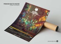 Image 3 of Stray - B-12 Cat Video Game Poster Print