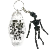 Night of the Skeletons Keychain