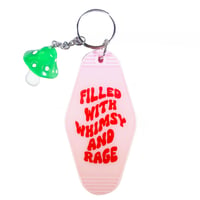 Image 1 of Whimsy & Rage Keychain