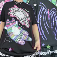 Image 1 of Sp00ky Cats pt.2 Tee (made 2 order)