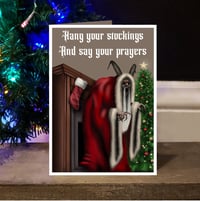 Image of 10 Pack - Krampus Christmas Card