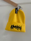 'Kaonashi' Embroidered Logo Beanie