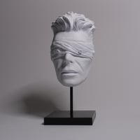 Image 5 of White  Resin 'The Blind Prophet' - David Bowie Sculpture