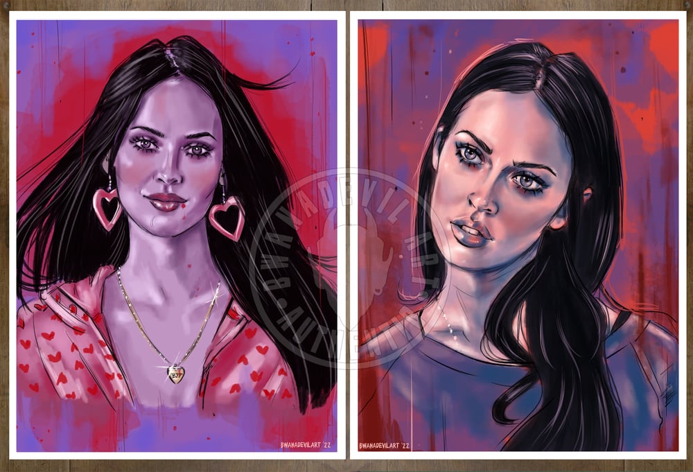 Image of FREE Jennifer's Body set of two prints  with an extra surprise! ONLY TODAY!