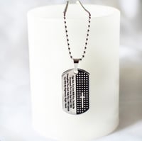Image 1 of Fear not - christian necklace