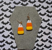 Image 2 of Candy corn earrings 