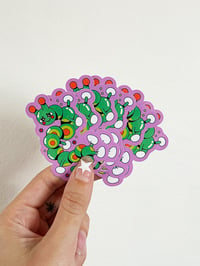 Image 3 of Glossy Caterpillar Sticker