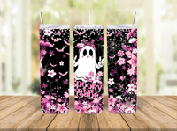Pink Spooky Babe Tumbler