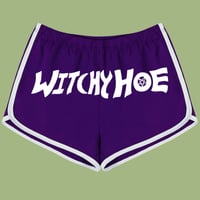 Image 1 of Purple Logo Shorts 