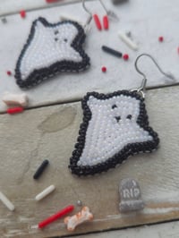 Image 1 of Ghost earrings 2