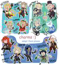 Image 1 of Genshin Acrylic Charm (25% OFF + LOW STOCK)