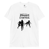 Damage Control White Unisex T-Shirt With Black Print