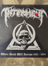 INTERMENT - Where Death Will Increase 1991-1994 VINYL 