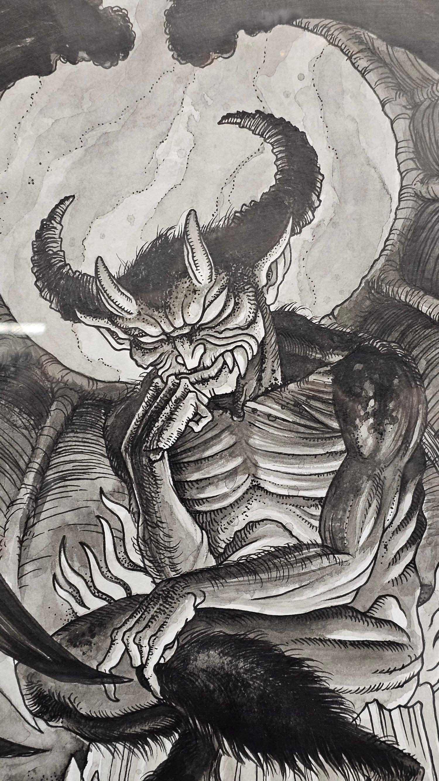 Image of Tchort - Devils Reign I original art - Andy Howl