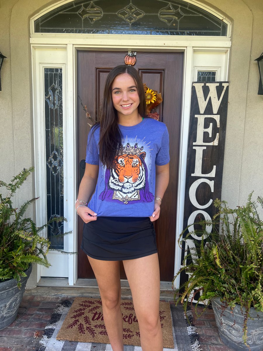 Adult Tiger Queen In Purple Mr Ps Tees