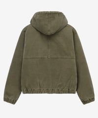 Image 2 of STUSSY_WORK JACKET INSULATED CANVAS :::OLIVE DRAB:::
