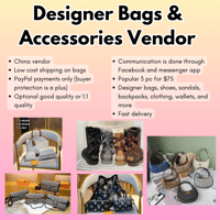 Image 1 of Designer Bags & Accessories Vendor