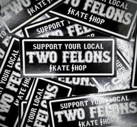 Two Felons "OUTLAW" Sticker