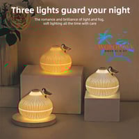 Image 1 of BulbMist 300ml Portable LED Aroma Diffuser & Humidifier