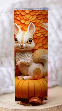 Image 2 of Squirrel Fall Tumbler